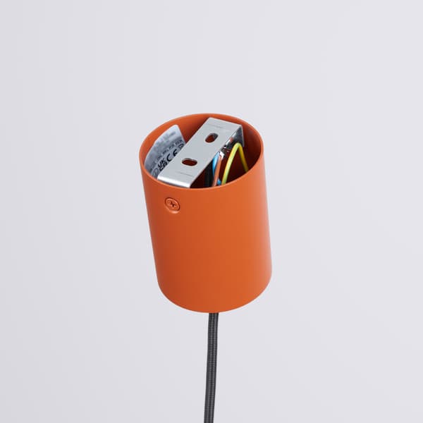 Pendellampa NOX 40 röd ockra Red