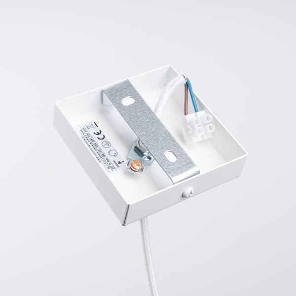 Pendellampa ARIES vit White