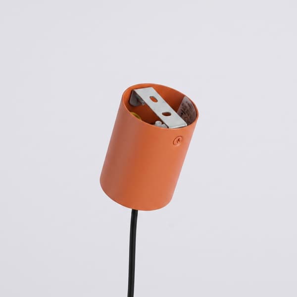 Ljuskrona NOX 4L röd ockra Red