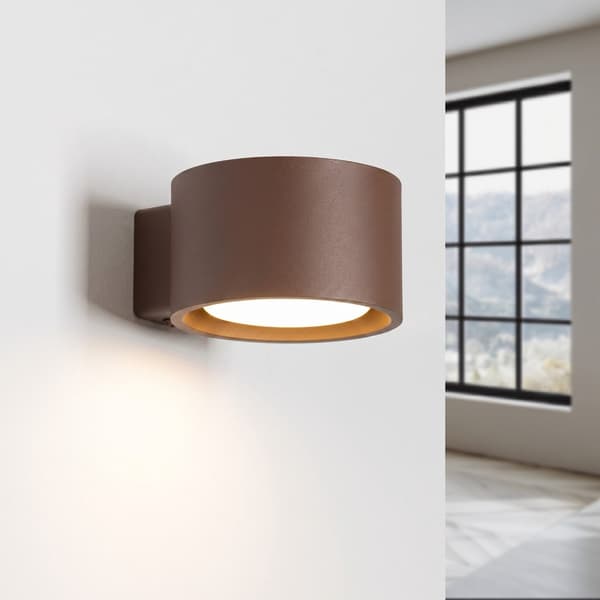 Vägglampa MODO 1 brun Gx53 Brown