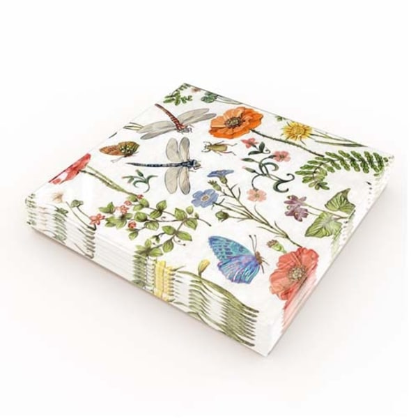 Servietter Dragefly 33x33cm 20-pak Multicolor