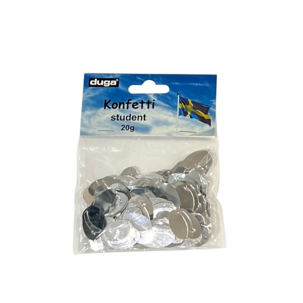 Konfetti Student Silver Silver