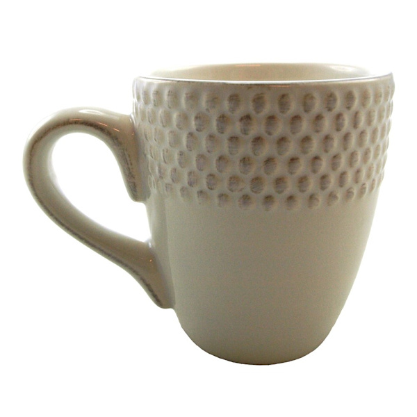 Mugg Etrusk Vit Keramik 4-pack Vit