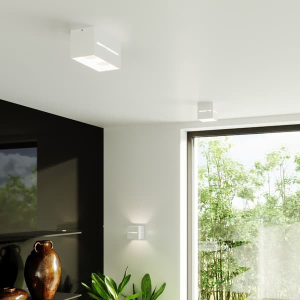 Vägglampa LOBO vit White