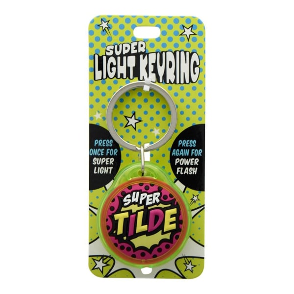 Nyckelring TILDE Super Light Keyring Multicolor