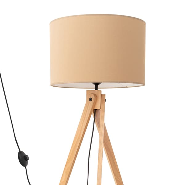 Golvlampa NATT beige multifärg
