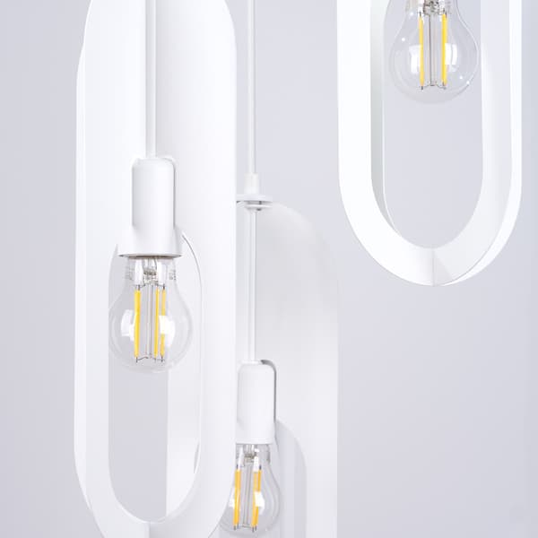 Pendellampa NICUS 1 vit White