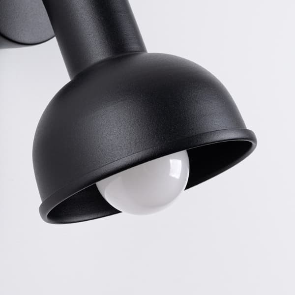 Vägglampa ELBA svart Black