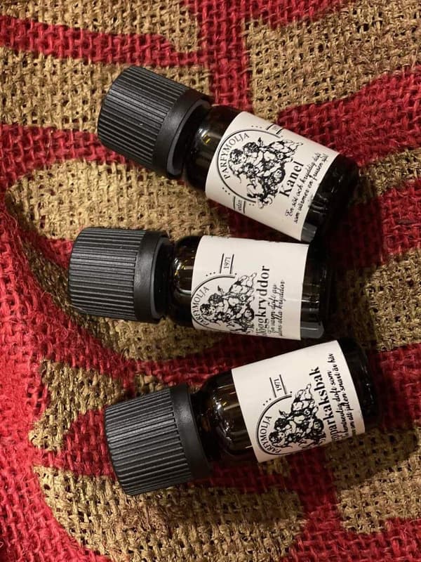 Doftolja Jul Kanel Glögg Pepparkaka Apelsin 4-pack Interlam Brun