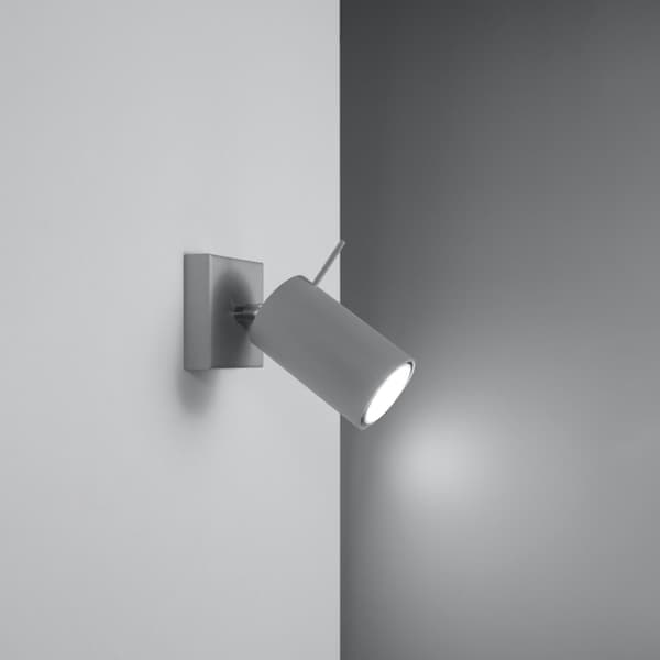 Vägglampa RING 1 grå Grey