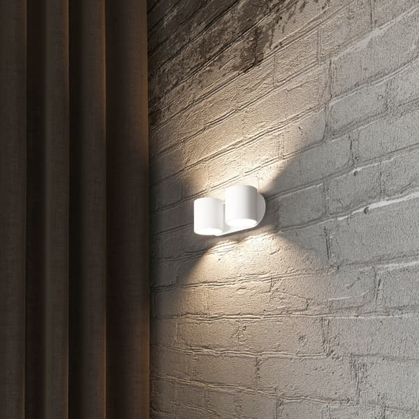 Vägglampa ORBIS 2 vit White