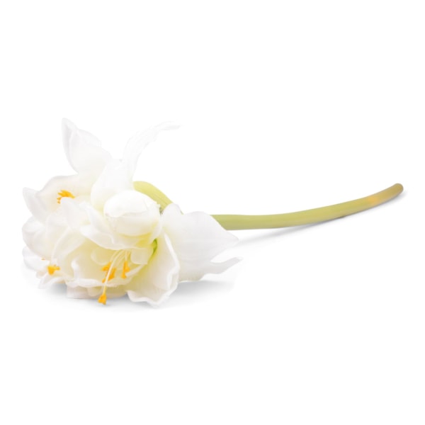 Amaryllis Sprig Valkoinen 70 cm White