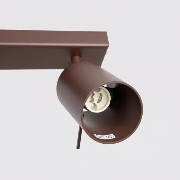 Taklampa RING 2 brun Brown