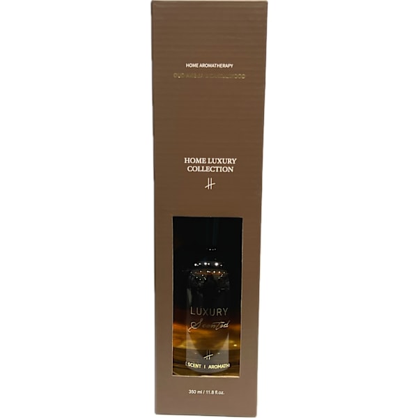 Doftpinnar Oud Amber & Sandalwood 350 ml Svart