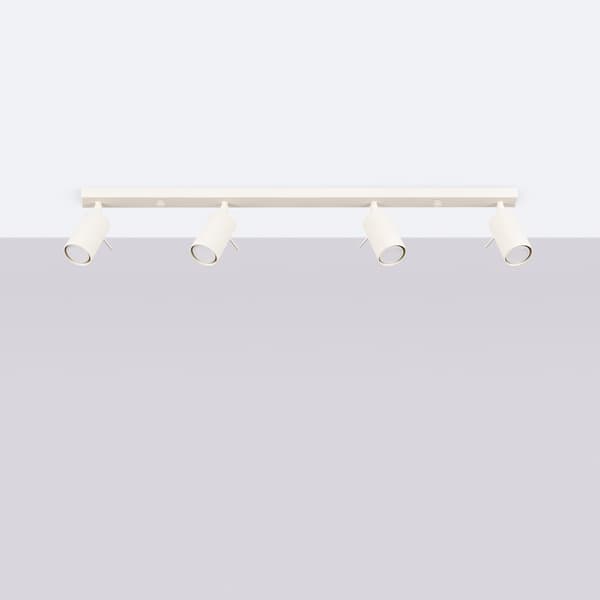 Taklampa RING 4L beige Beige