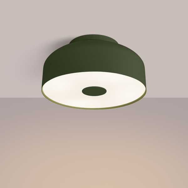Taklampa OMIQ olivgrön Green