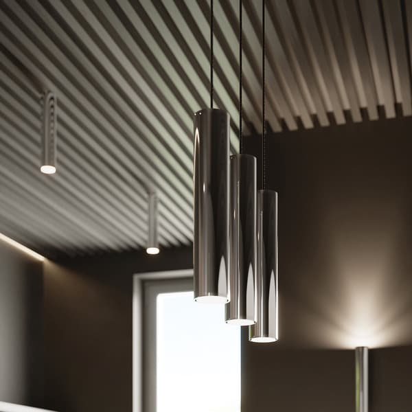 Taklampa LAGOS 1 krom Chrome