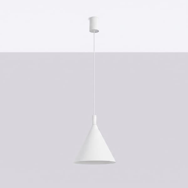 Pendellampa NOX 25 vit White