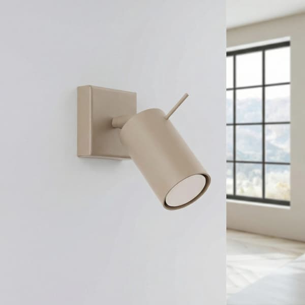 Vägglampa RING gråbrun Taupe