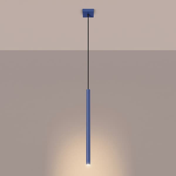 Pendellampa PASTELO 1 ultramarinblå ultramarine
