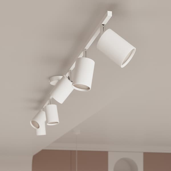 Taklampa LEMMI 6L vit White