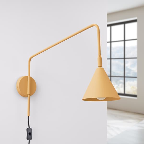 Vägglampa NOX guld Gold