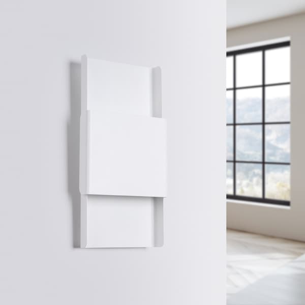 Vägglampa DURLIN vit White