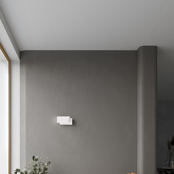 Vägglampa PIEGARE White