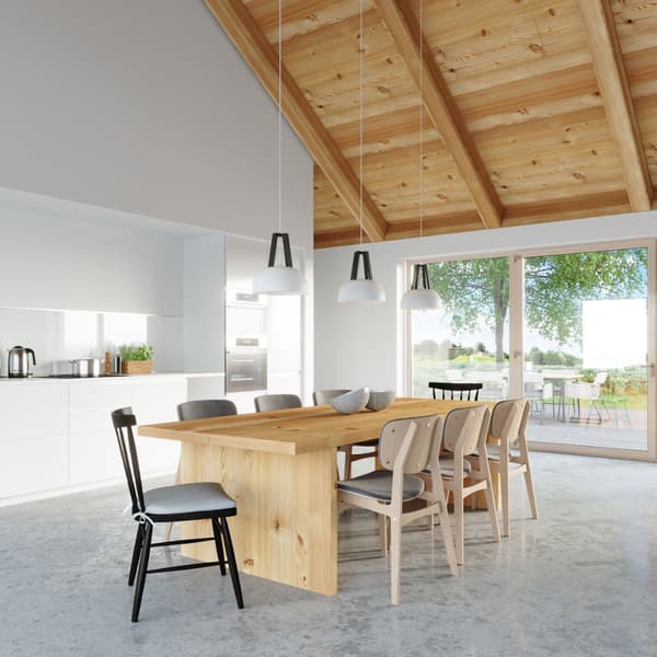 Pendel lampa CASCO vit/svart White