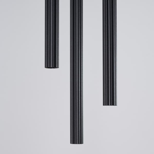 Pendellampa ARCHE 3P svart Black