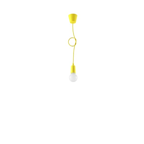 Pendel lampa DIEGO 1 gul Yellow