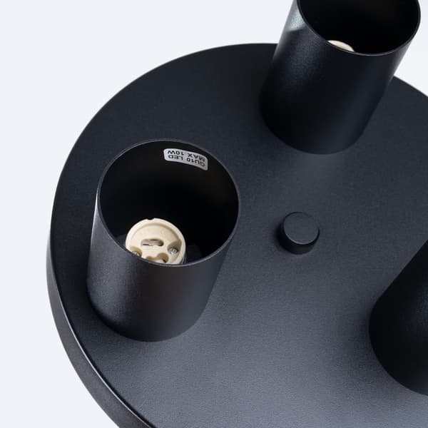Taklampa LAGOS 3P svart Black