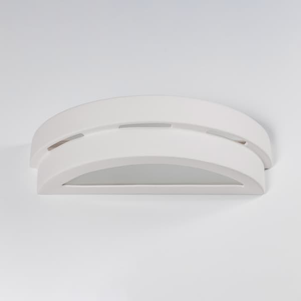 Vägglampa keramisk HELIOS White