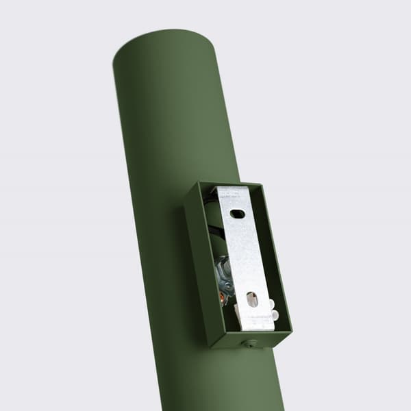 Vägglampa LAGOS 2 olivgrön Green