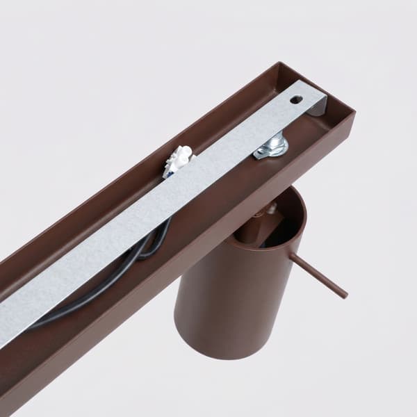 Taklampa RING 3L brun Brown