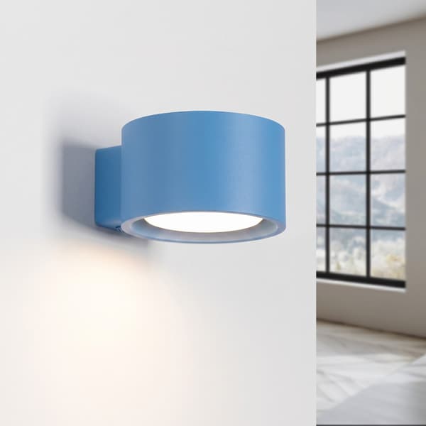 Vägglampa MODO 1 azurblå Gx53 Light blue