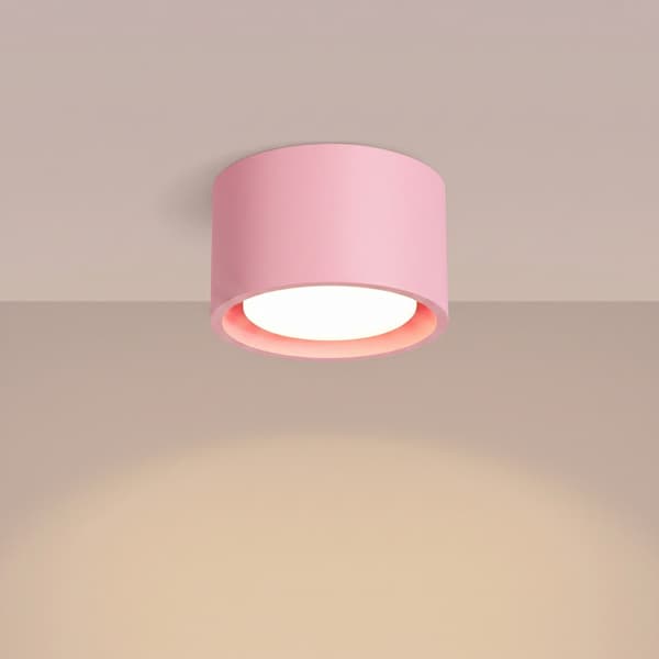 Taklampa MODO 1 rosa Gx53 Pink