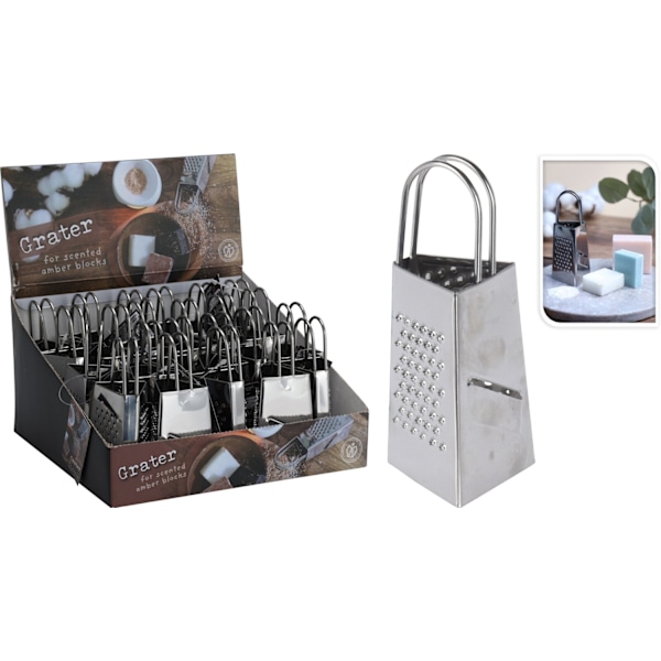 Rivjärn Mini Ost Doftvax 5 cm Silver one size