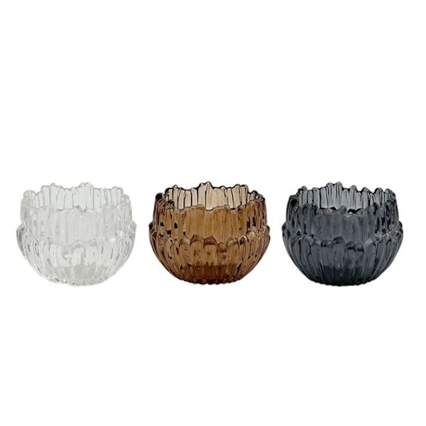 Ljushållare Glas 8 cm multifärg