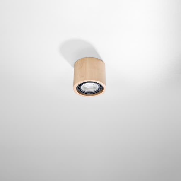 Plafond BASIC 1 naturligt trä Brown