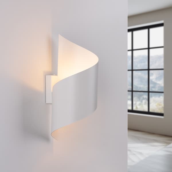 Vägglampa TALASSA vit White