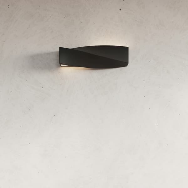 Vägglampa keramik SIGMA svart Black