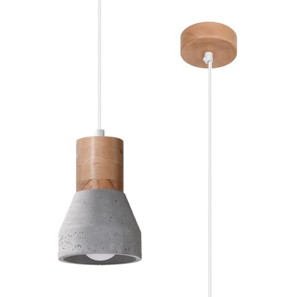 Pendel lampa QUBIC grå Grey
