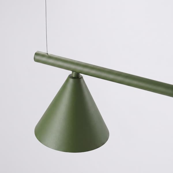 Ljuskrona NOX 4L olivgrön Green