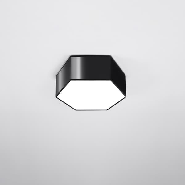 Taklampa SUNDE 11 svart Black