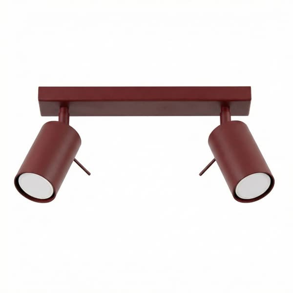 Taklampa RING 2 vinröd burgundy