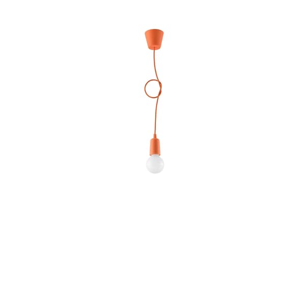 Pendel lampa DIEGO 1 orange Orange