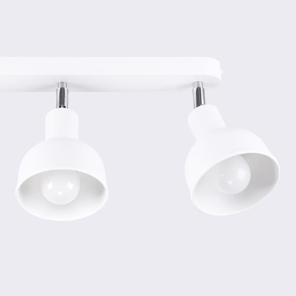 Taklampa ELBA 3 vit White
