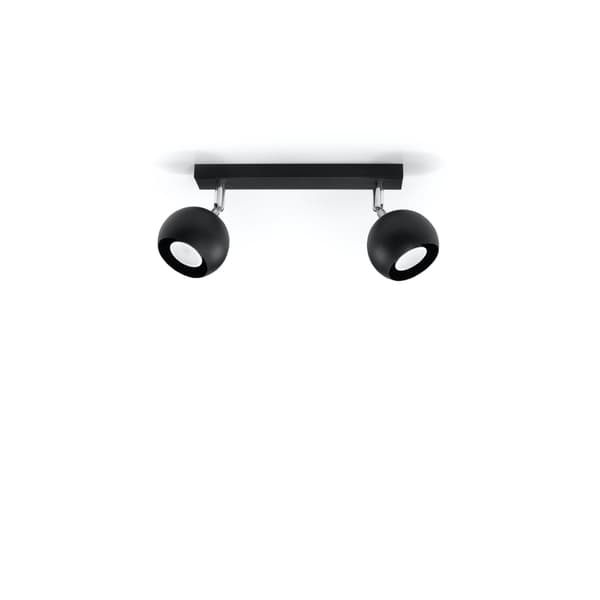 Taklampa OCULARE 2 svart Black