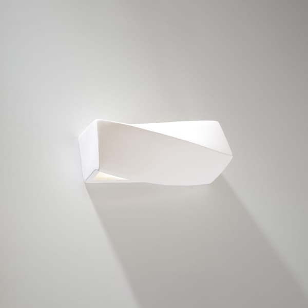 Vägglampa i keramik SIGMA MINI White